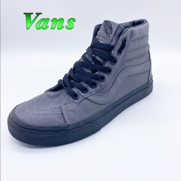 Vans Other - Vans-Dark Gray Skate High Top Sneakers M5.5 W7